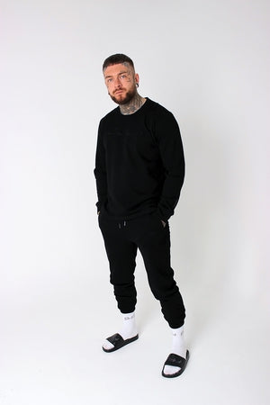 All Black Signature Tracksuit