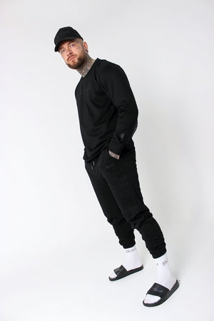 All Black Signature Tracksuit