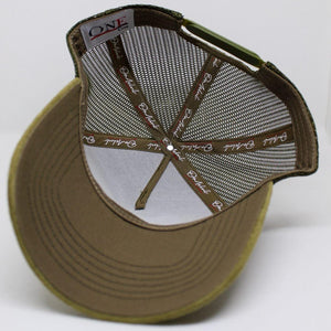 Original Signature Khaki Suede Trucker Cap