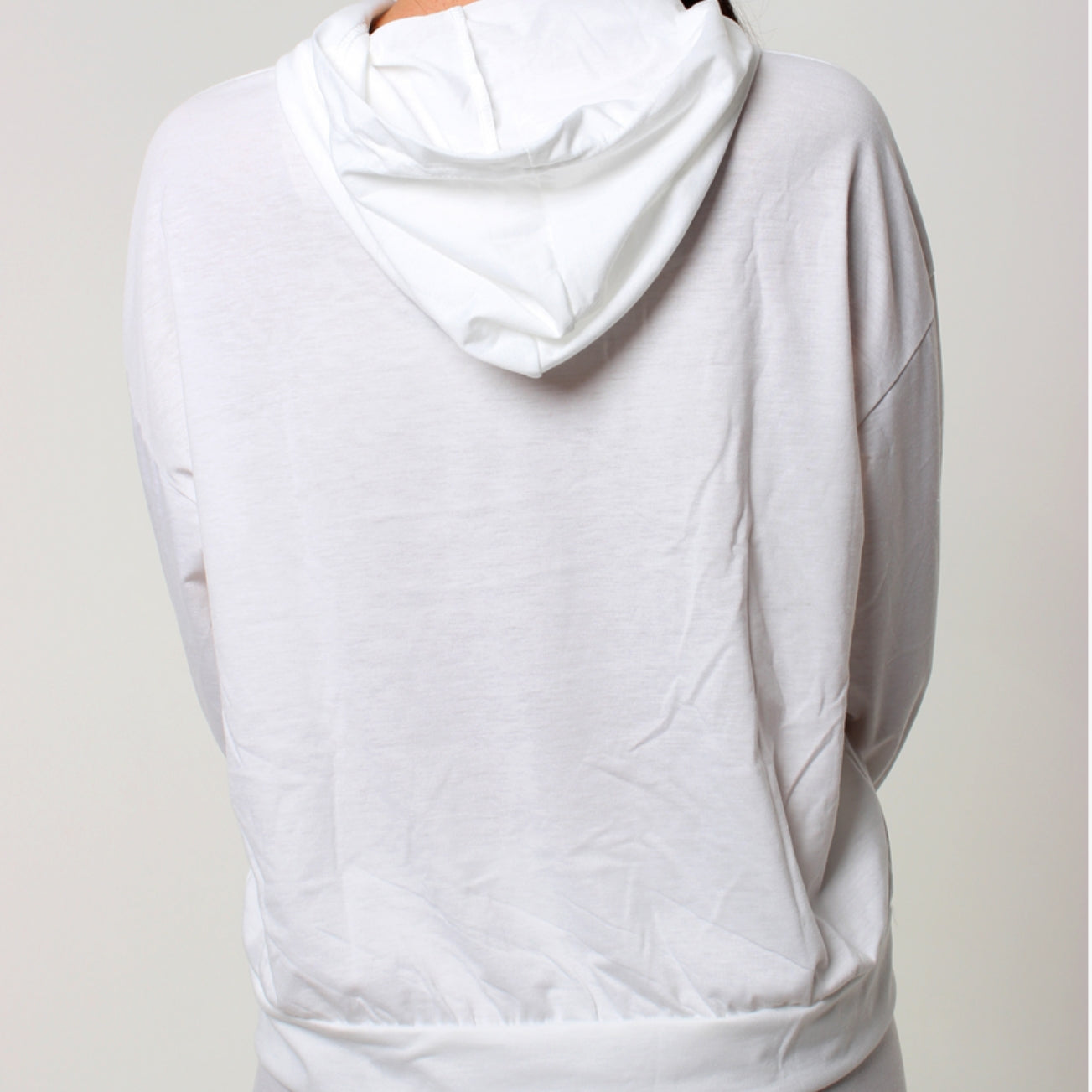 Signature White Hoodie