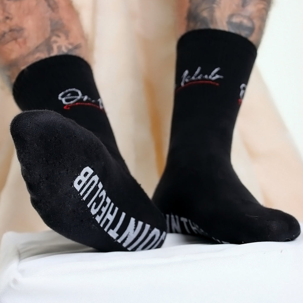 Signature Socks - Black [2pk]