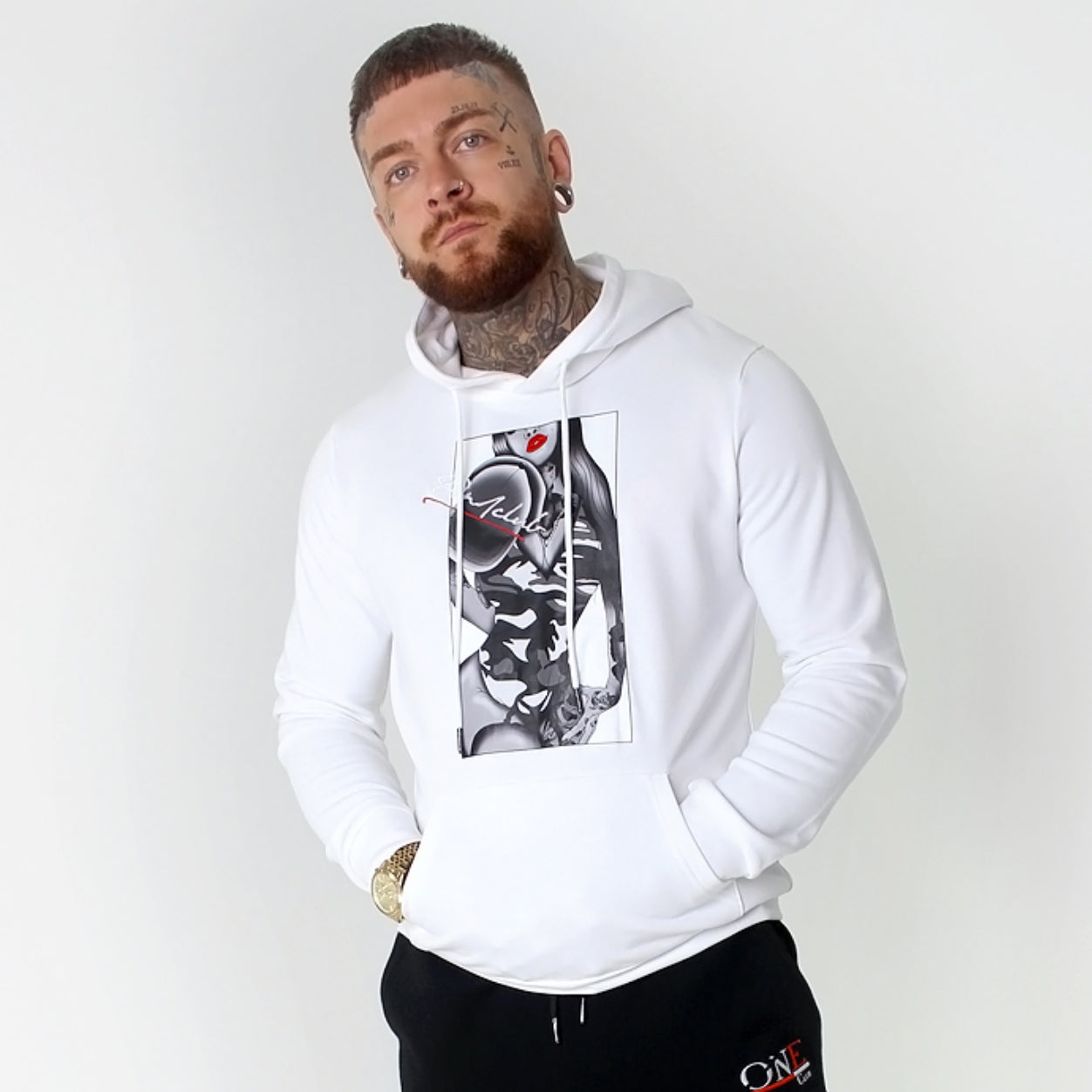 Signature MazzOne Hoodie - White